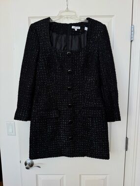 Veronica Beard Black Tweed Dress